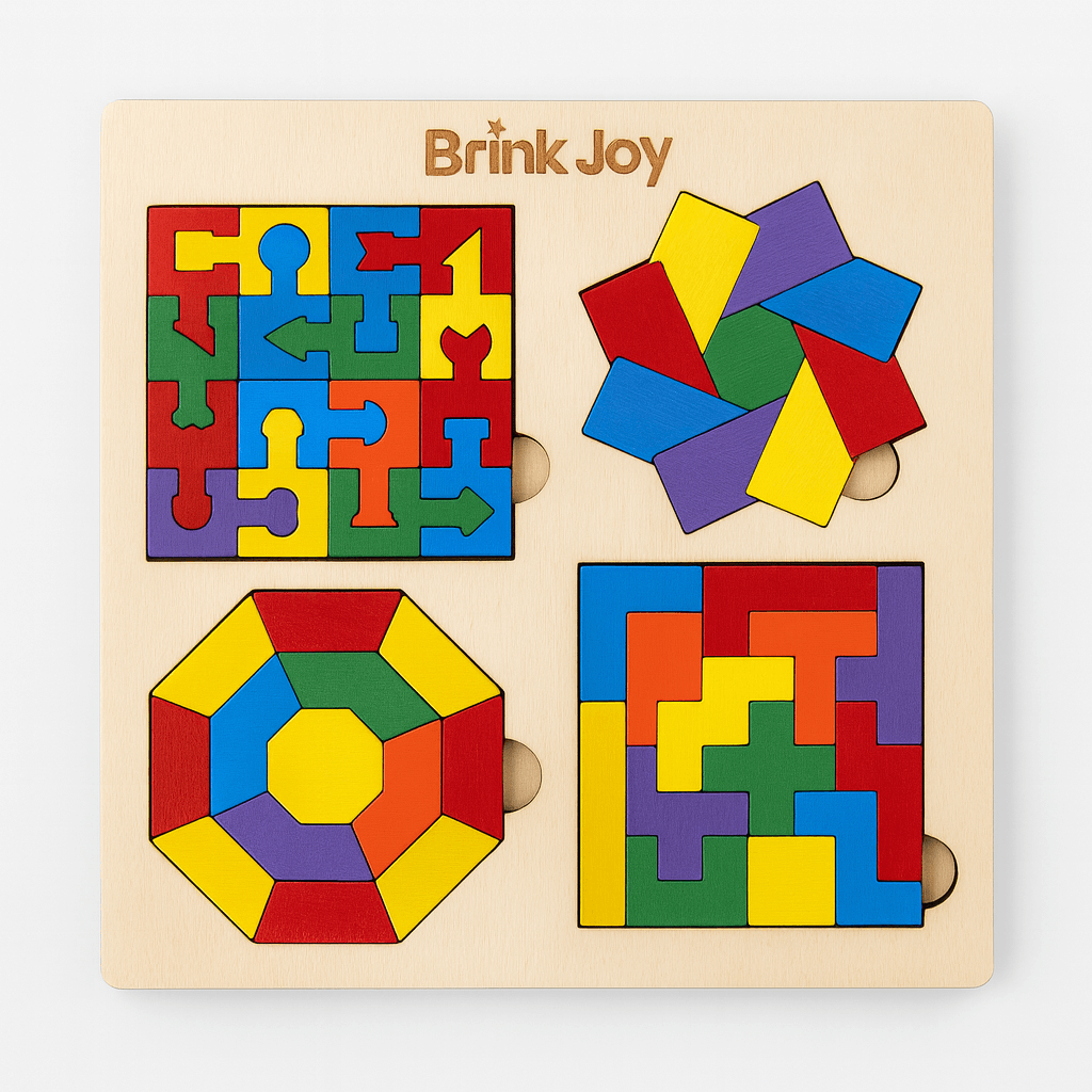 Quebra-Cabeça Inteligente De Madeira Arktoys