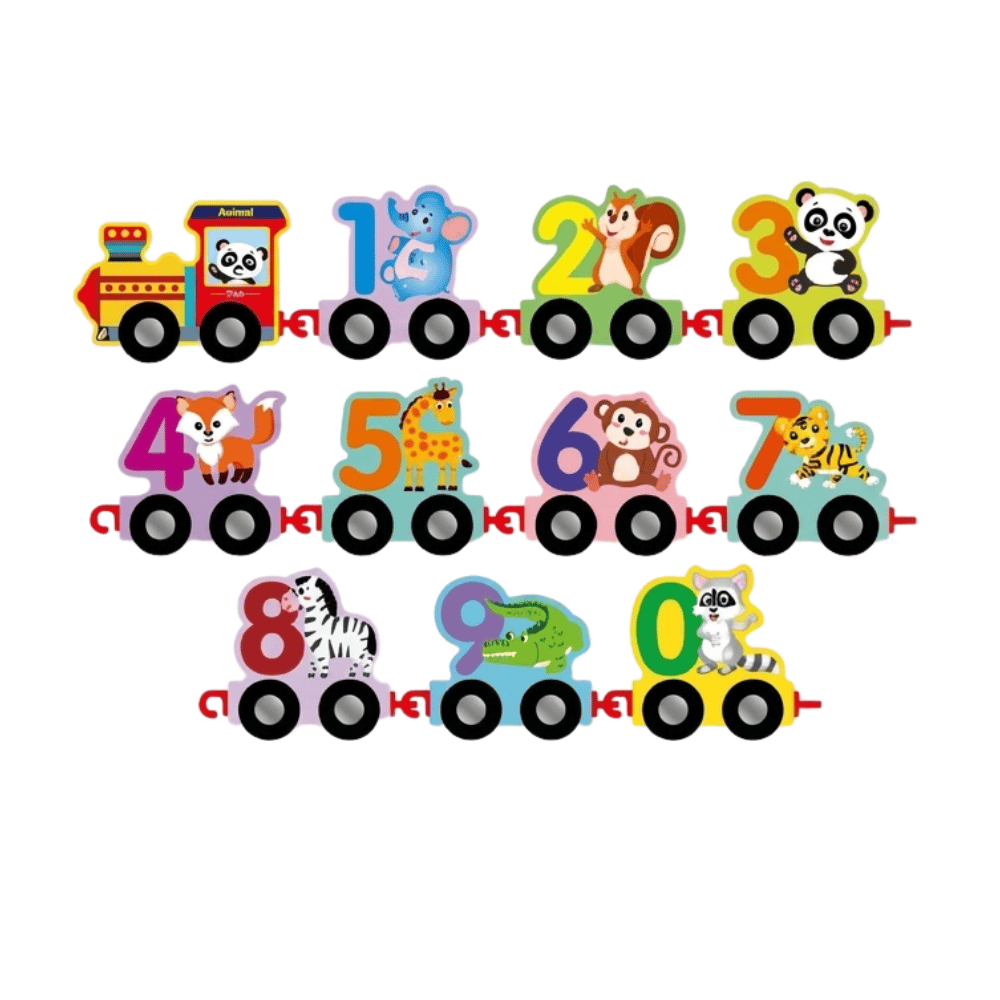 Brinquedo Educativo Trem Numérico Arktoys