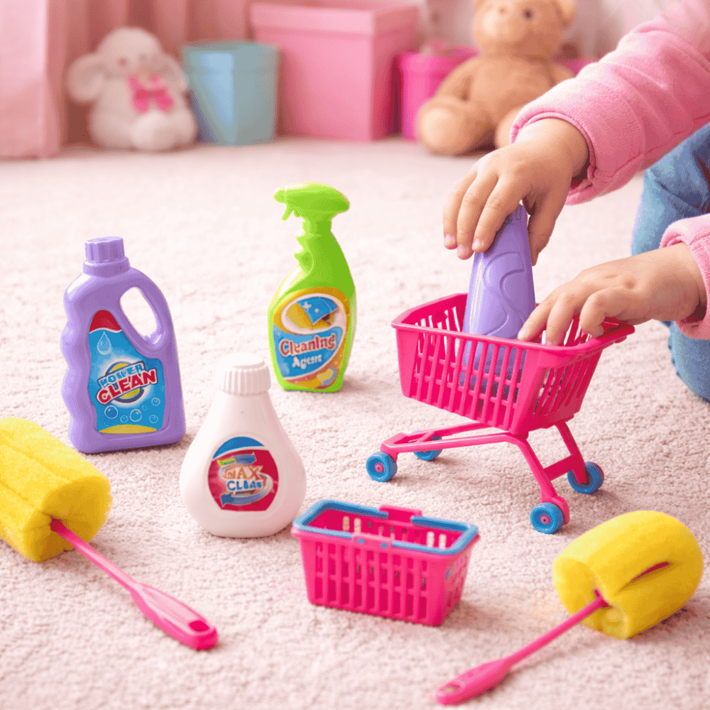 Limpeza Divertida Com Acessórios Arktoys