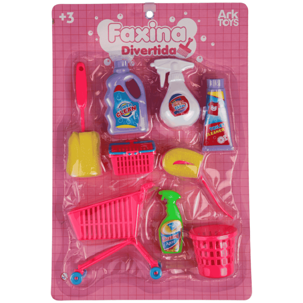 Limpeza Divertida Com Acessórios Arktoys