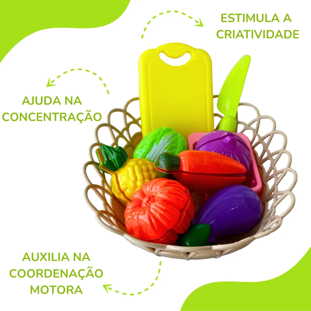 Cozinha Divertida Com Velcro Arktoys