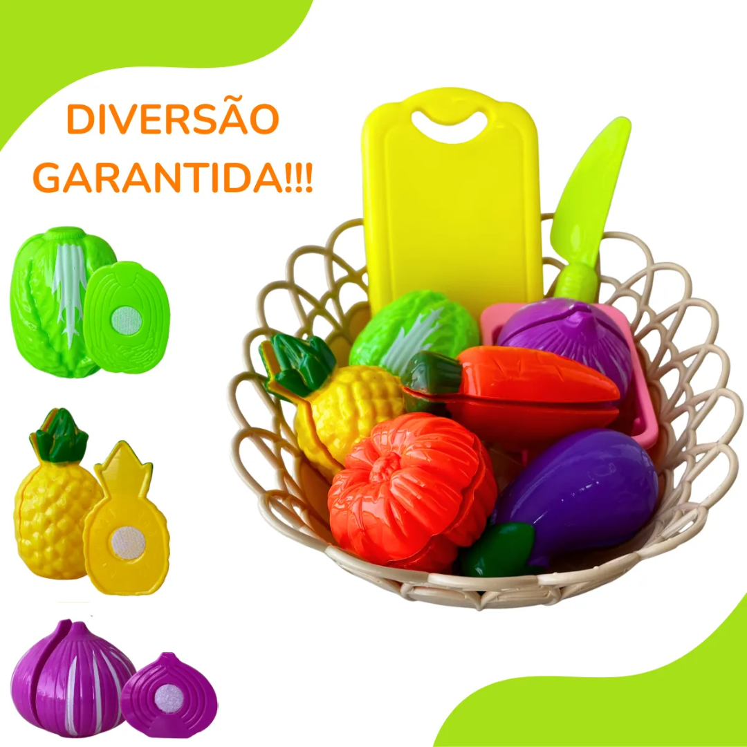 Cozinha Divertida Com Velcro Arktoys