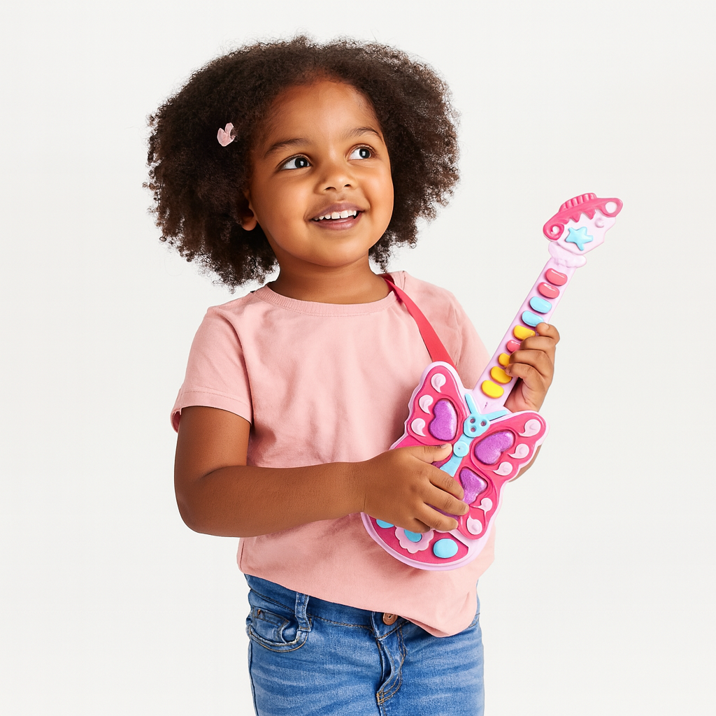 Guitarra Musical Borboleta Arktoys