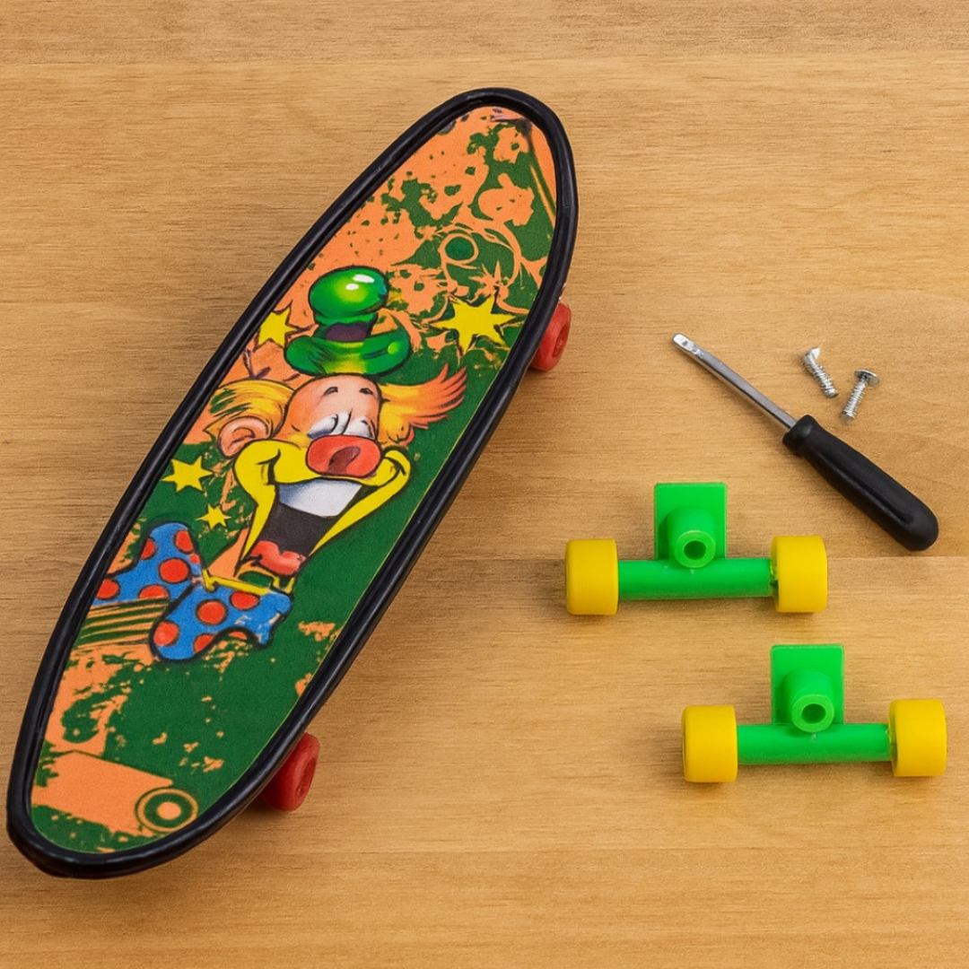 Mini Skate De Plástico Mohnish - Cx 72 Unidades