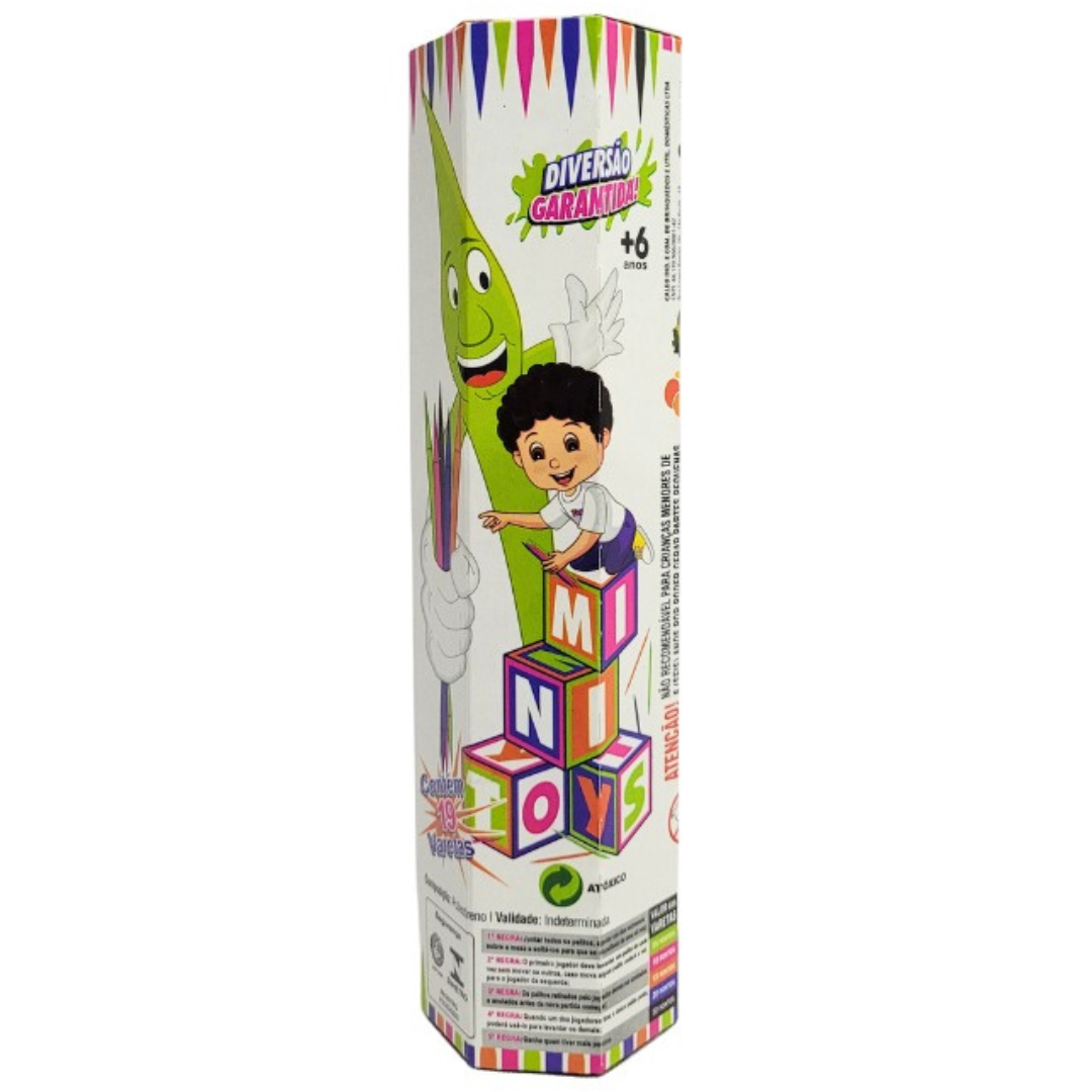 Pega Vareta Com 19 Peças Minitoys