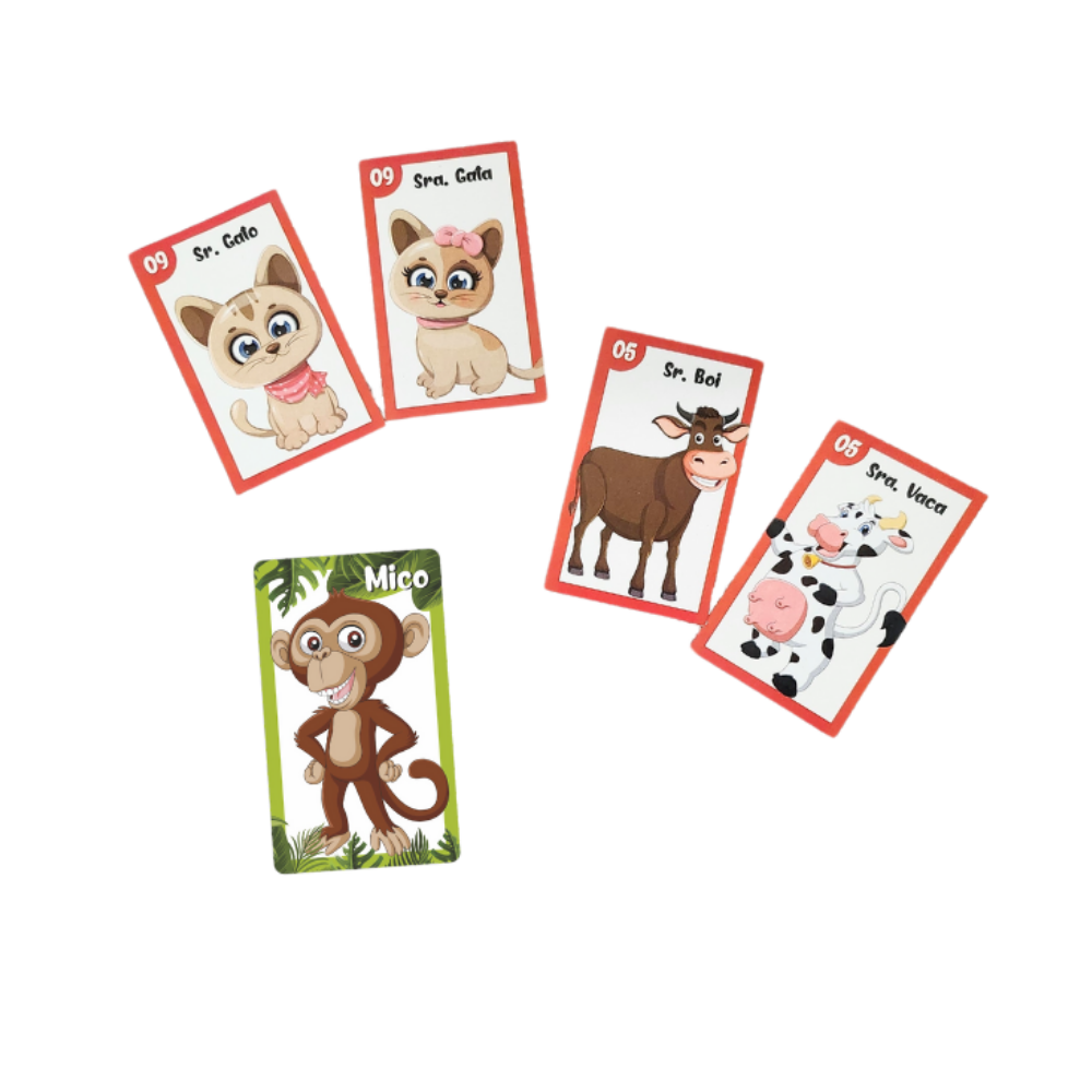 Jogo do Mico + Dominó Dinheiro Minitoys