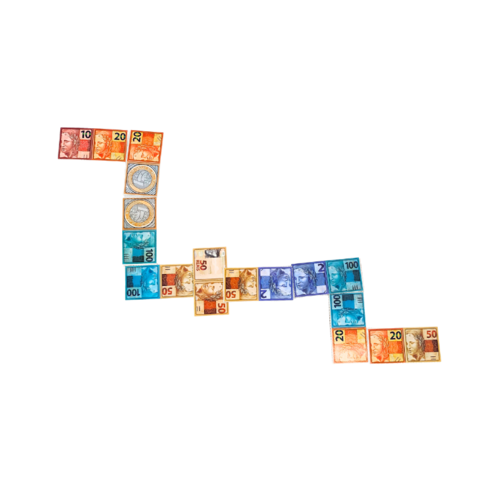 Jogo do Mico + Dominó Dinheiro Minitoys