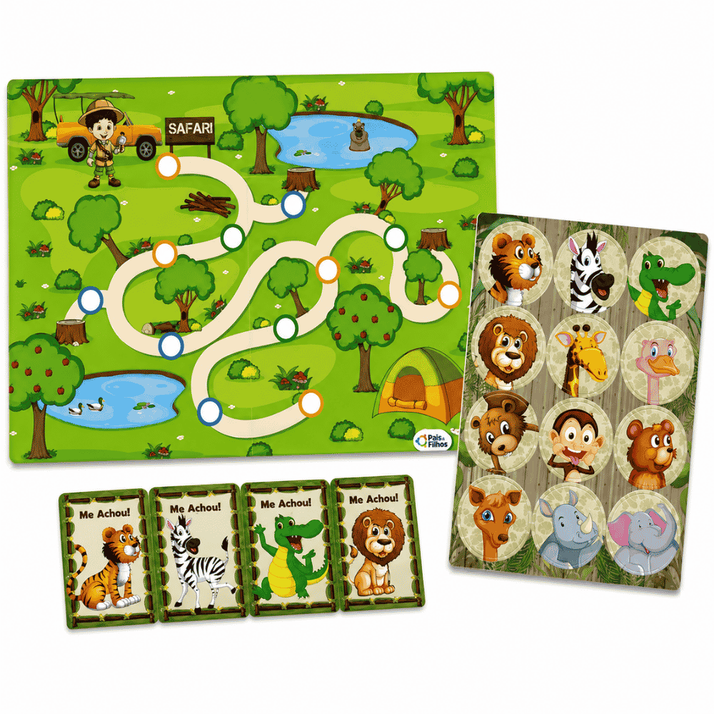 Safari Observe os Animais MiniToys
