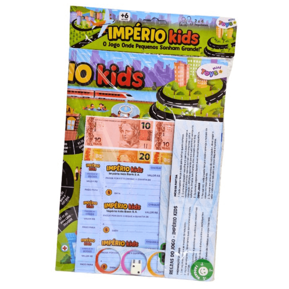 Jogo De Tabuleiro Império Kids Minitoys