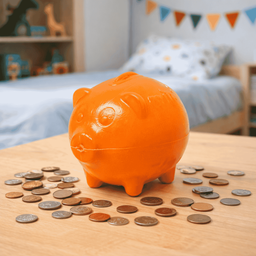 Cofre Porquinho Econômico Minitoys