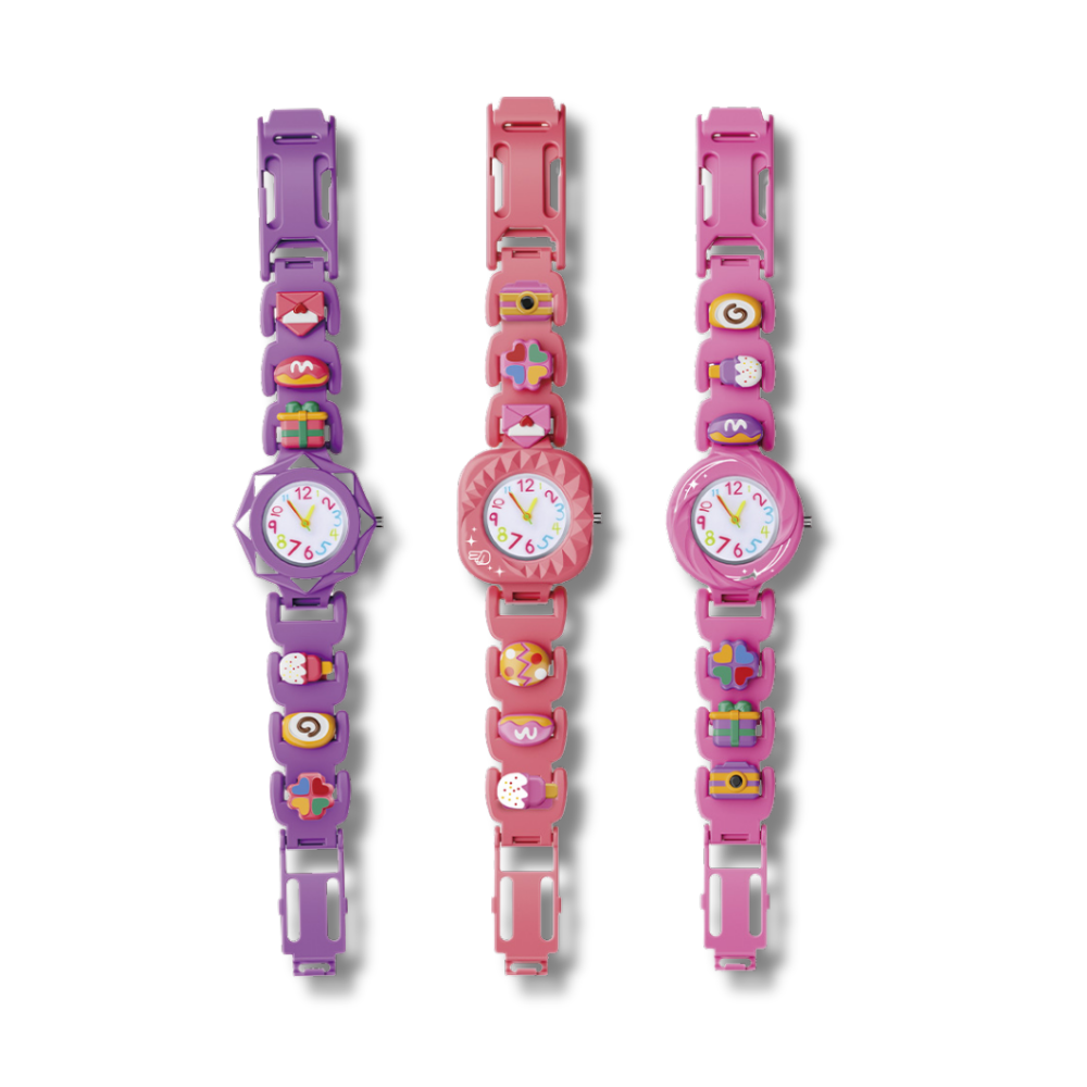 Biju Collection Kit Clock Fashion DMBrasil