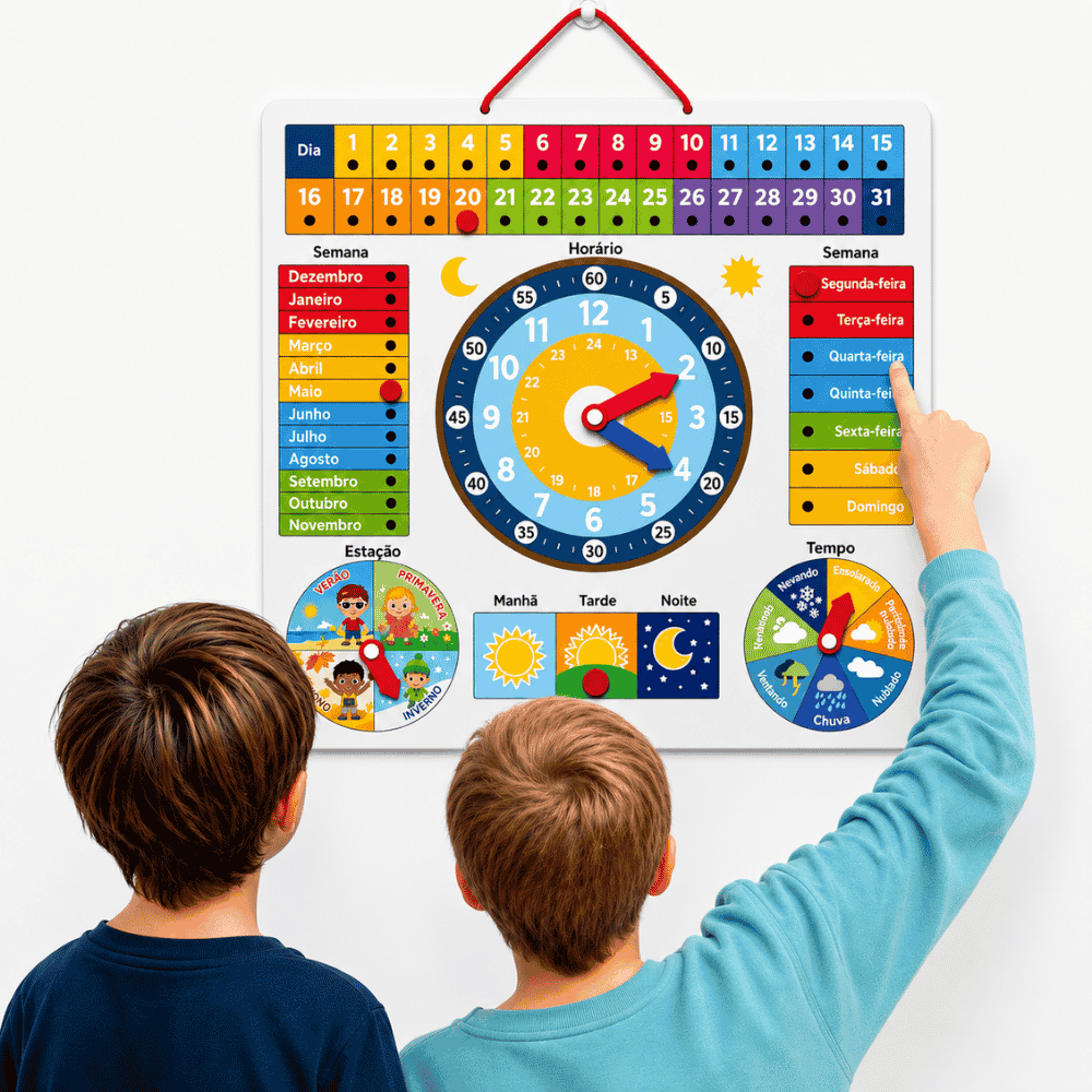 Didático Aprenda Brincando Quadro Multiatividades DMBrasil