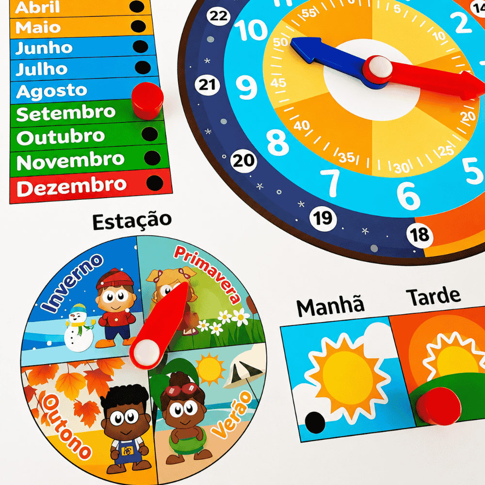 Didático Aprenda Brincando Quadro Multiatividades DMBrasil