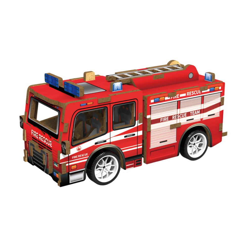 Monte e Brinque 3D Mini Veículo DM Toys