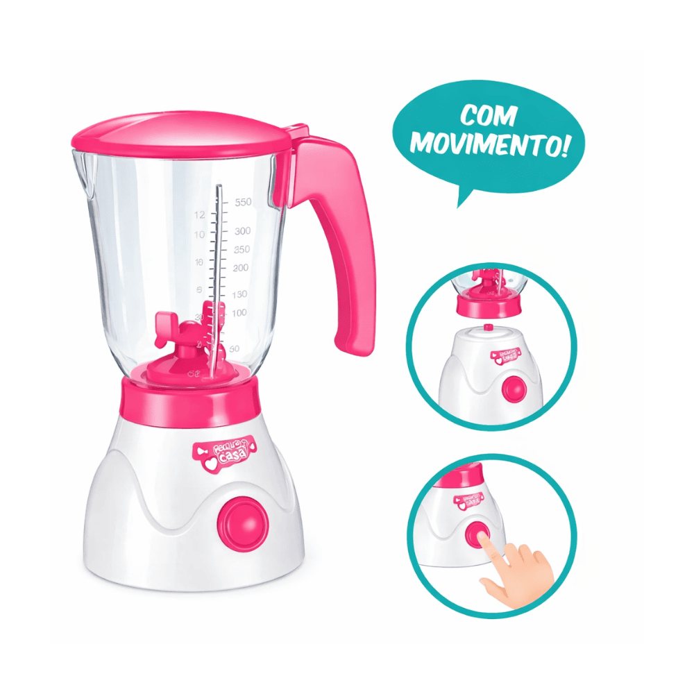Brinquedo Mania De Casa Liquidificador Dm Brasil