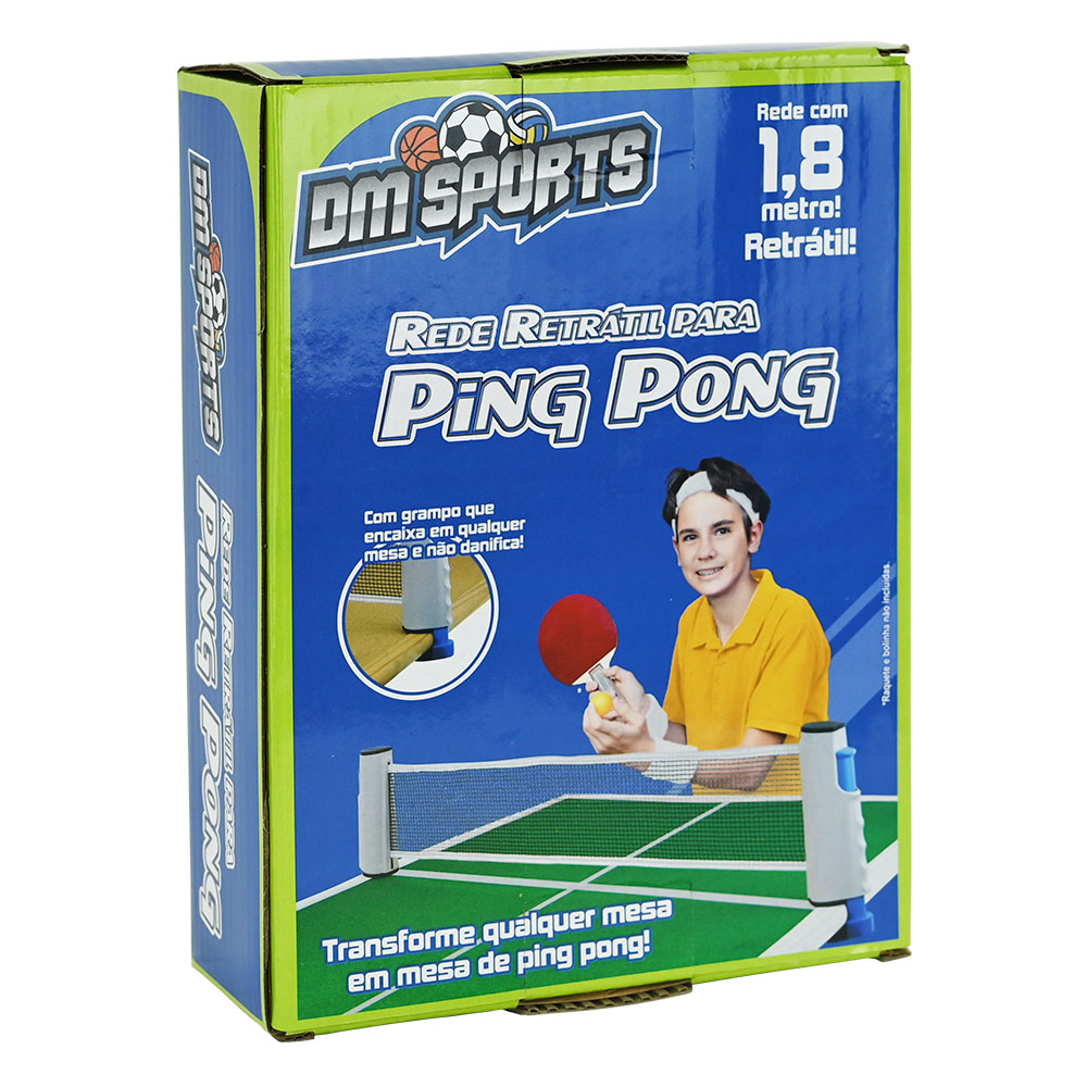 Rede Retrátil para Ping Pong DMBrasil