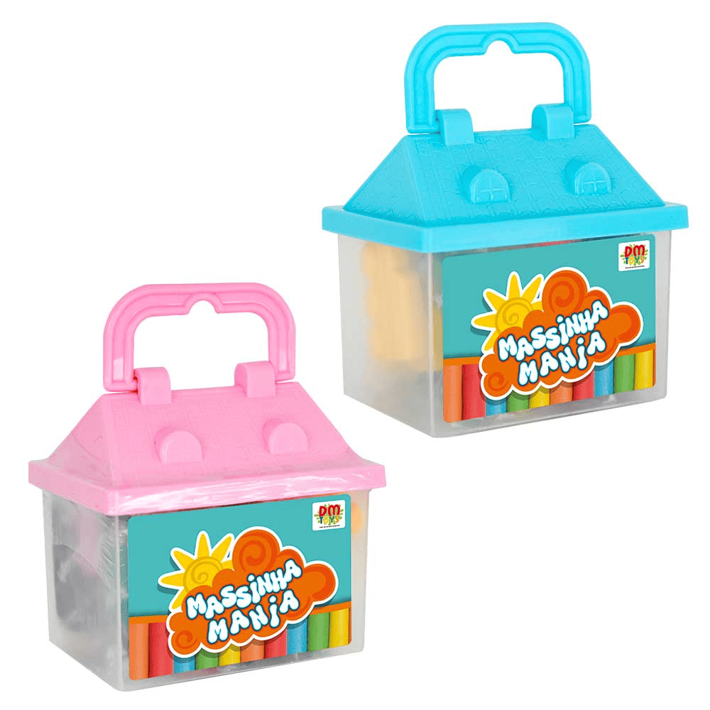 Massinha Mania Casinha 14 Massas Dmbrasil