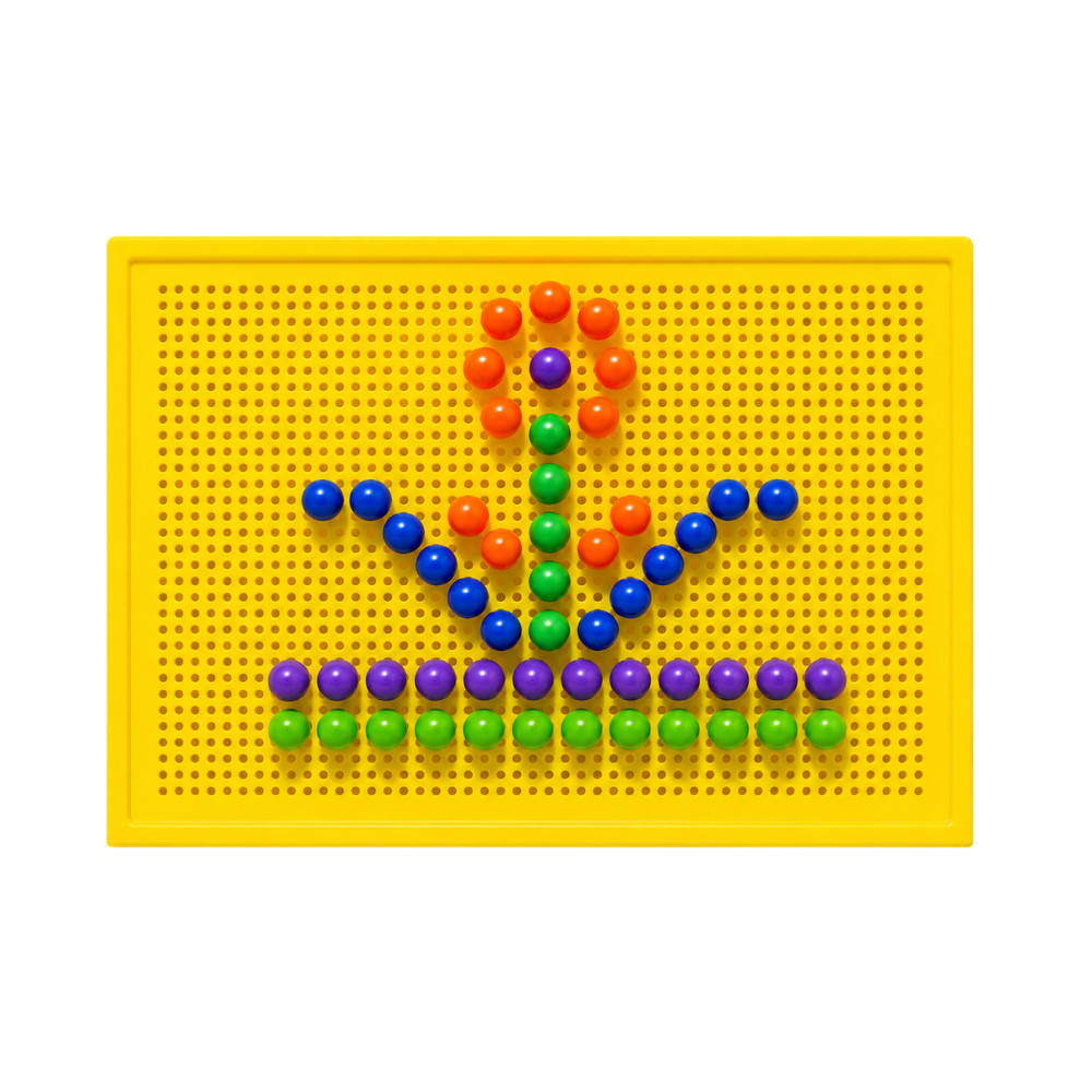 Quadro Desenhos Aprenda Brincando DM Toys