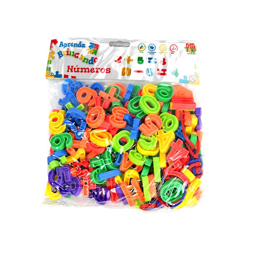 Aprenda Brincando Números DM Toys