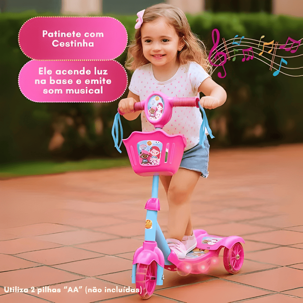 Patinete c/Cesta Sereia