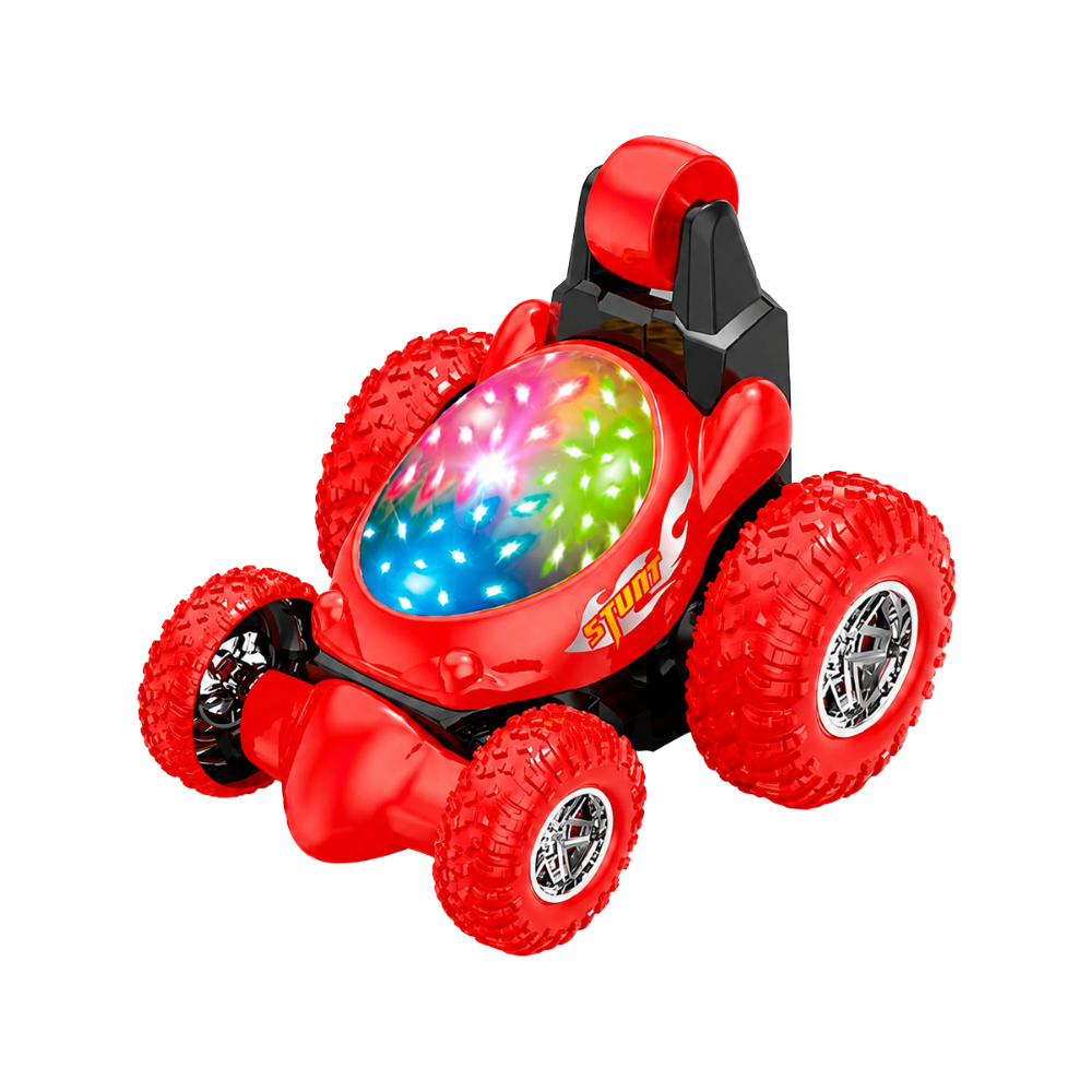 Carro Controle Remoto Sem Fio Mini Crazy 360º com Luz DM Toys