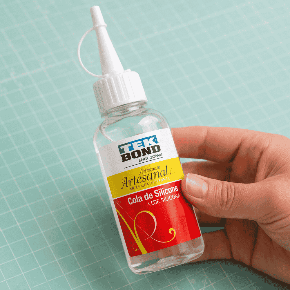 Cola de Silicone para Artesanato 51g 60ml Tekbond
