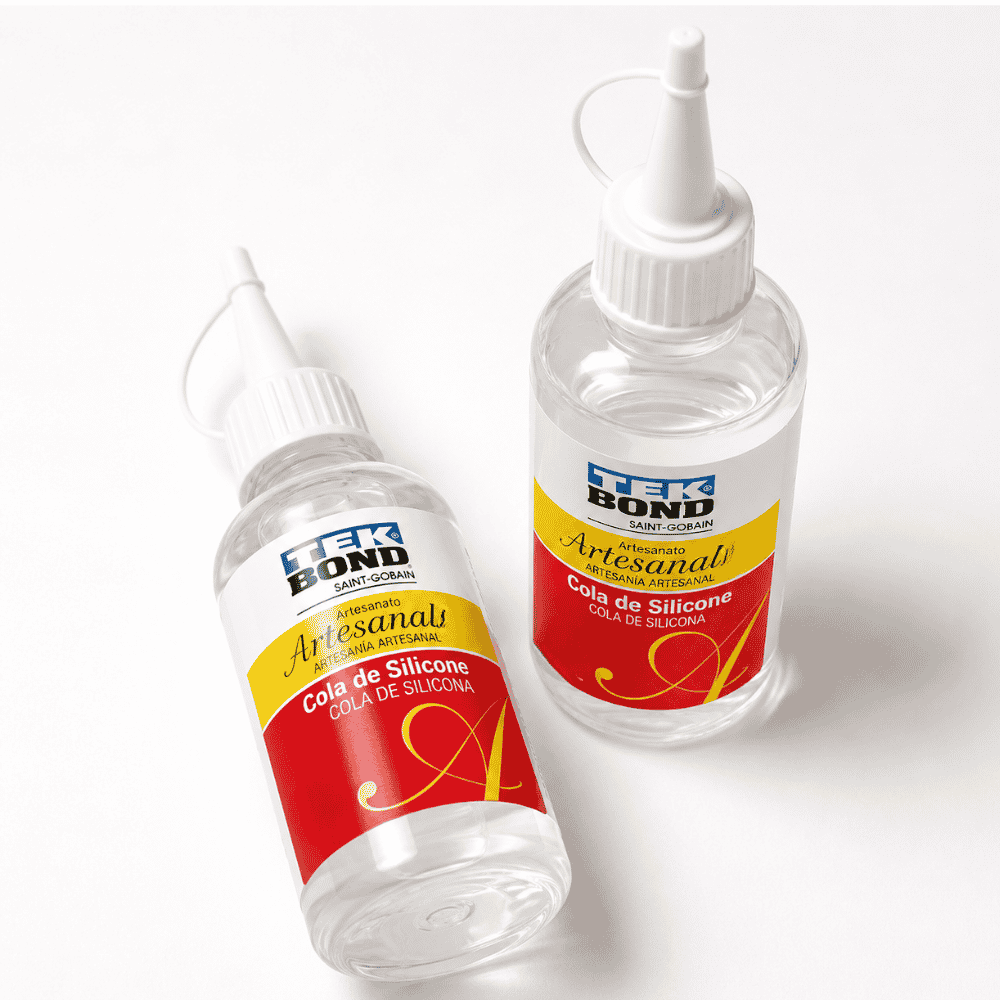 Cola de Silicone para Artesanato 51g 60ml Tekbond