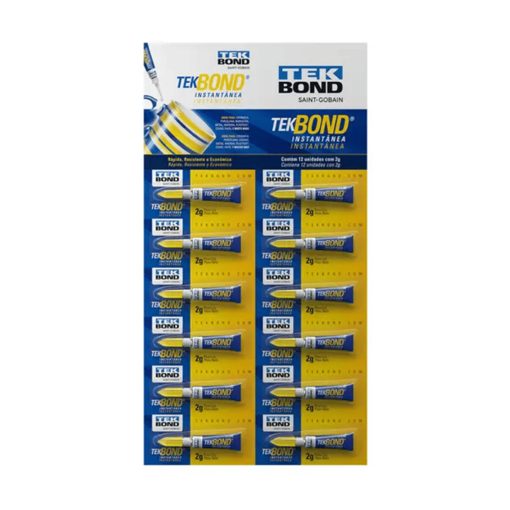 Cola Instantânea 2G Tekbond