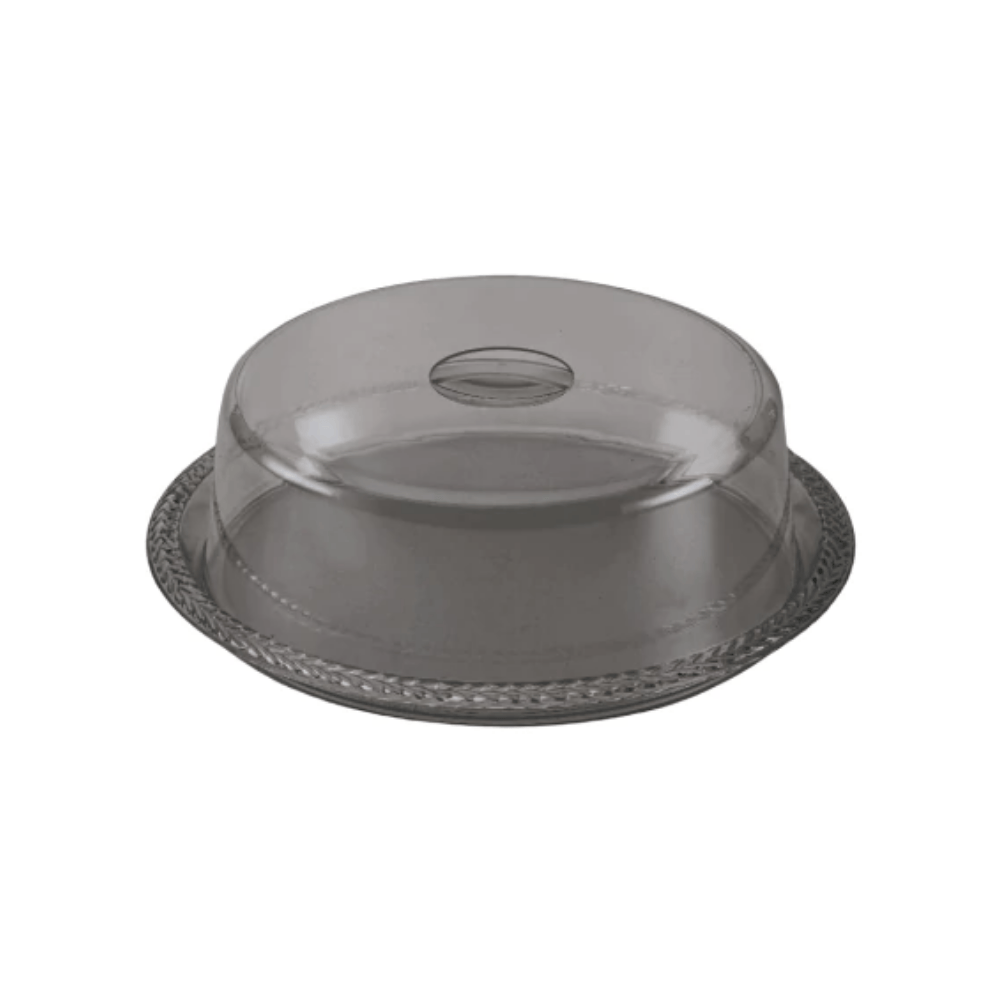 Porta Bolo Trança Fumê Keita