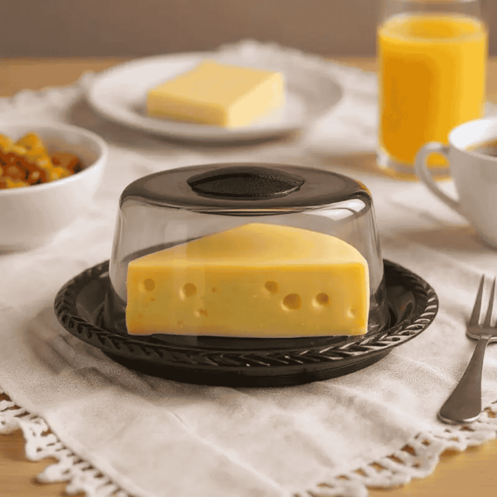 Porta Queijo Tranca Fumê Keita