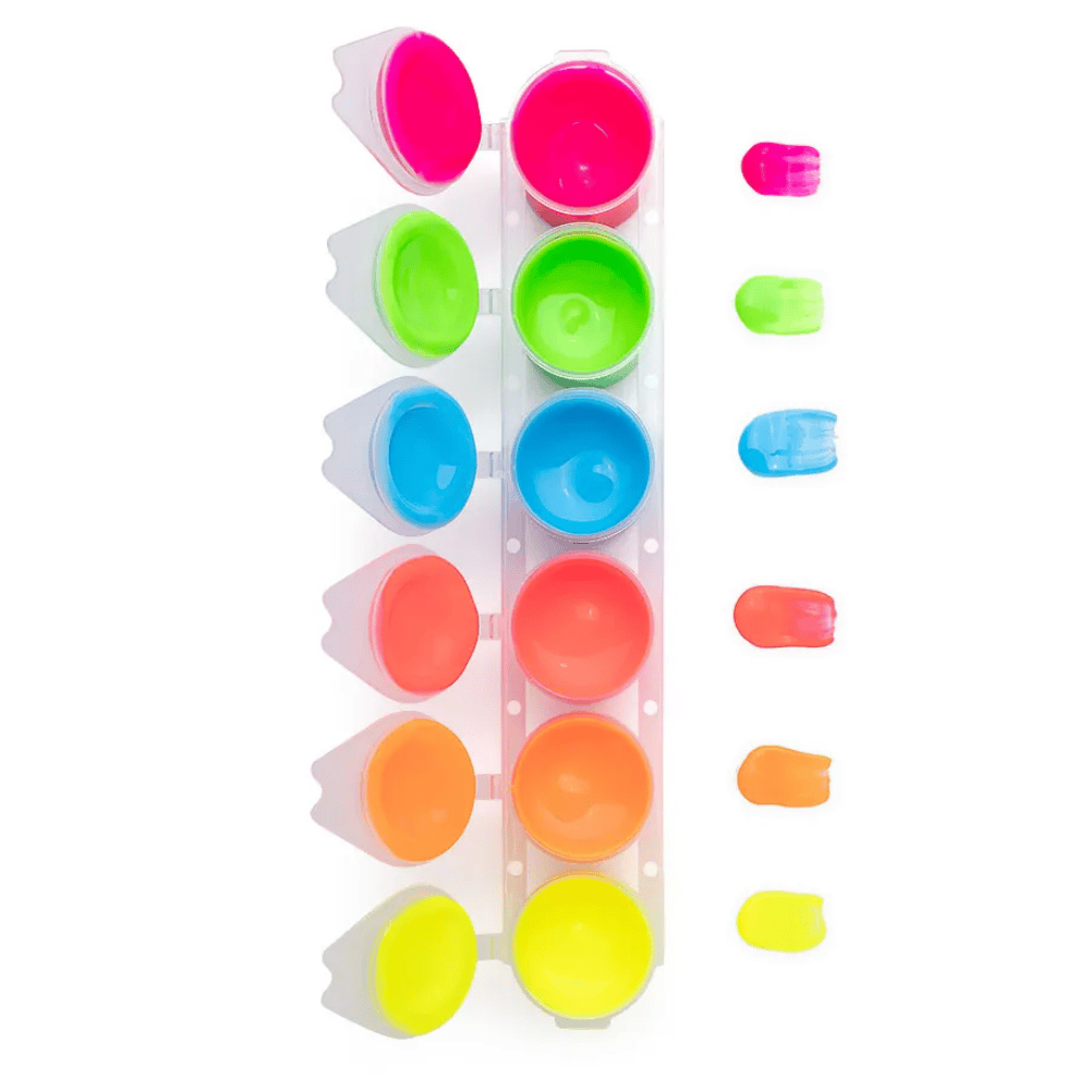 Guache Neon 6 Cores 15Ml Leo E Leo