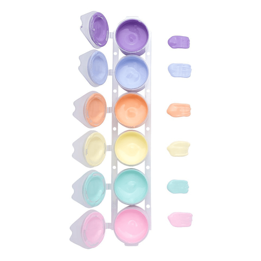 Guache Pastel Com 6 Cores 15Ml Leo&Leo