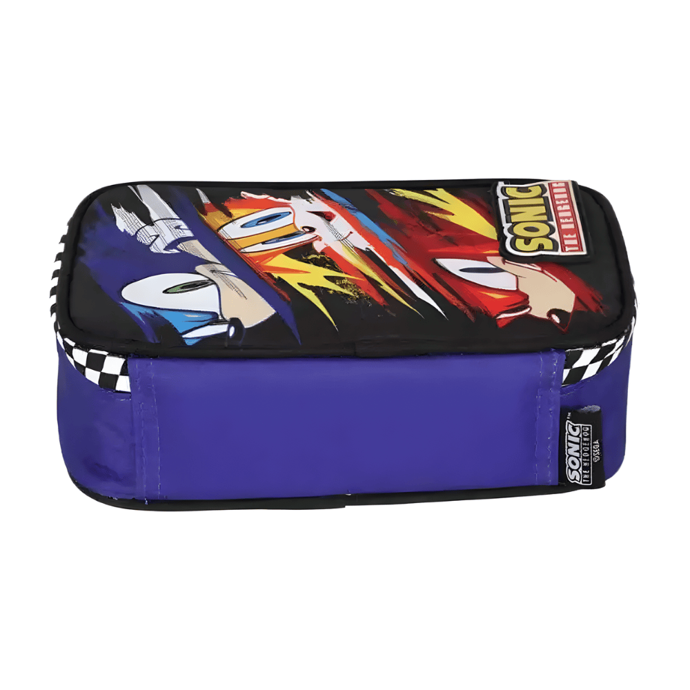 Estojo Sonic Azul Maxlog