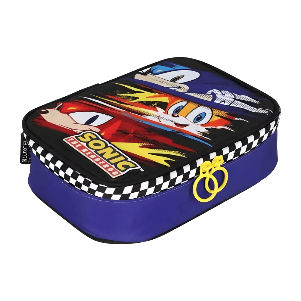 Estojo Sonic Azul Maxlog
