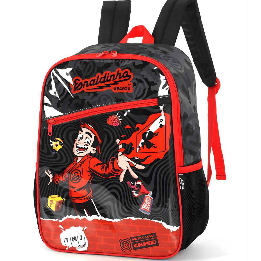 Mochila Up4You By Enaldinho Preto Maxlog
