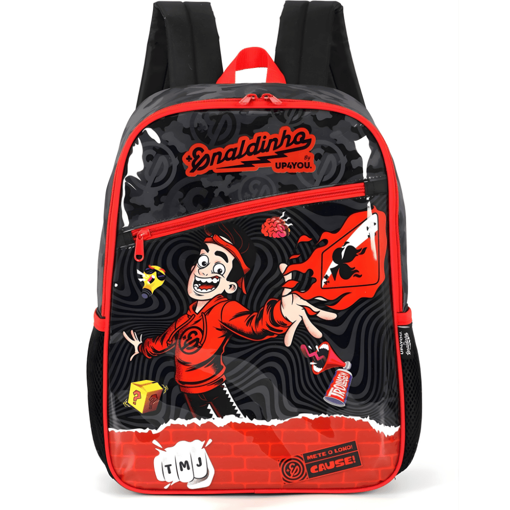 Mochila Up4You By Enaldinho Preto Maxlog