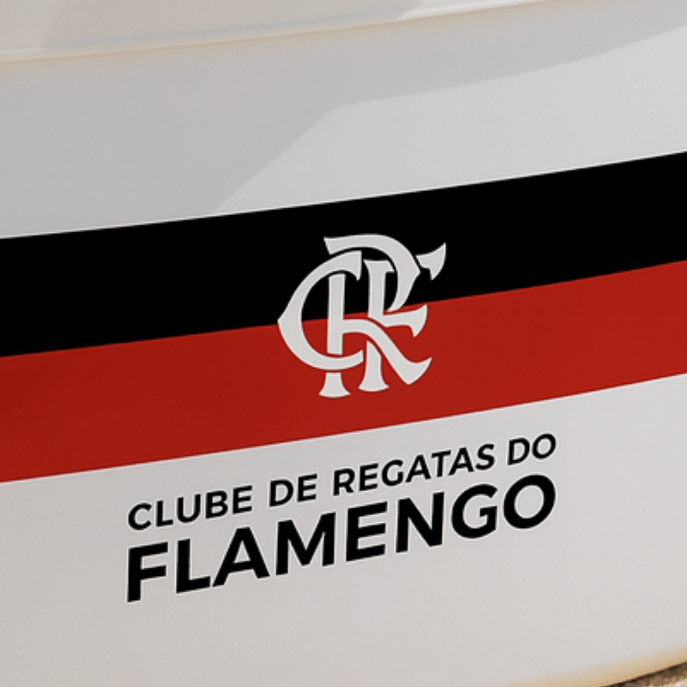 Caixa Termica 34Lt Branco Flamengo