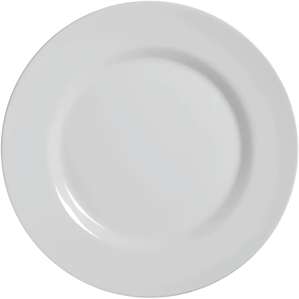 Prato Sobremesa Branco Liso 21cm Plus Alleanza