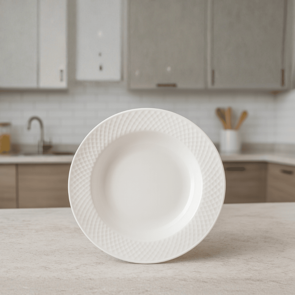 Prato Fundo Split White Plus 25Cm