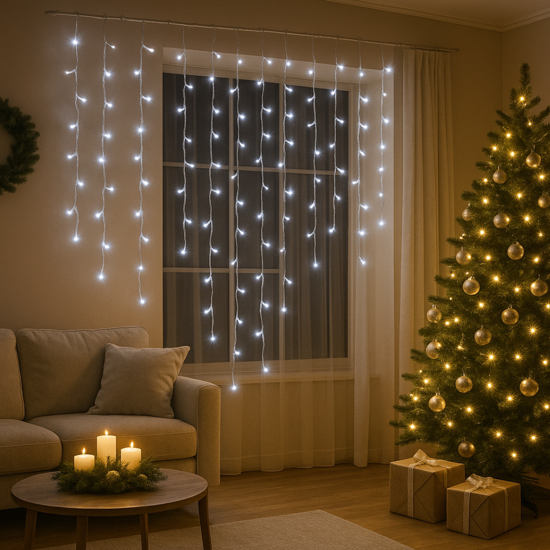 Pisca Pisca 100 Lâmpadas Brancas 8 Metros Home Line