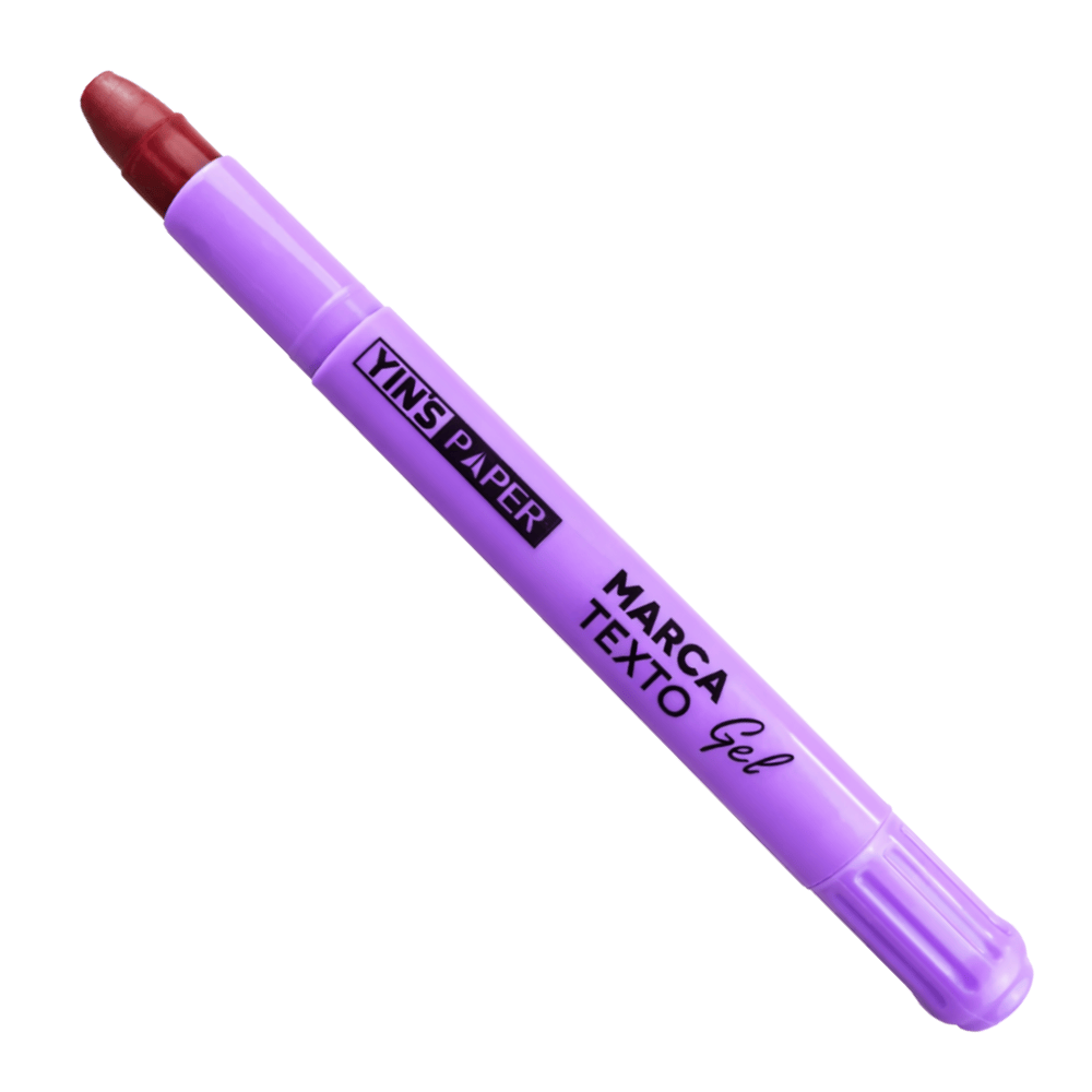 Marca Texto Em Gel Roxo Yins