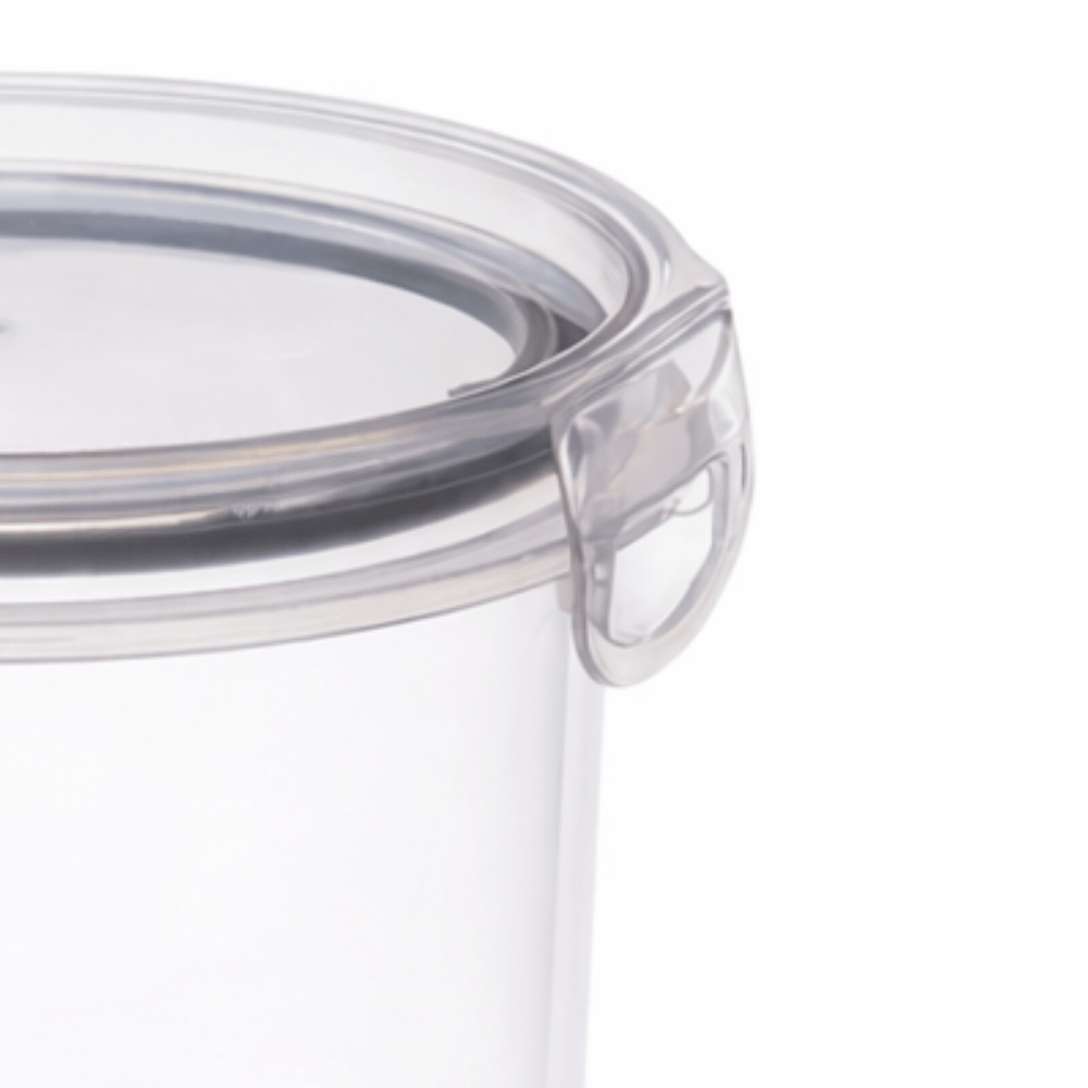 Porta Mantimentos Trava Mais Redondo 1,2L Plasutil