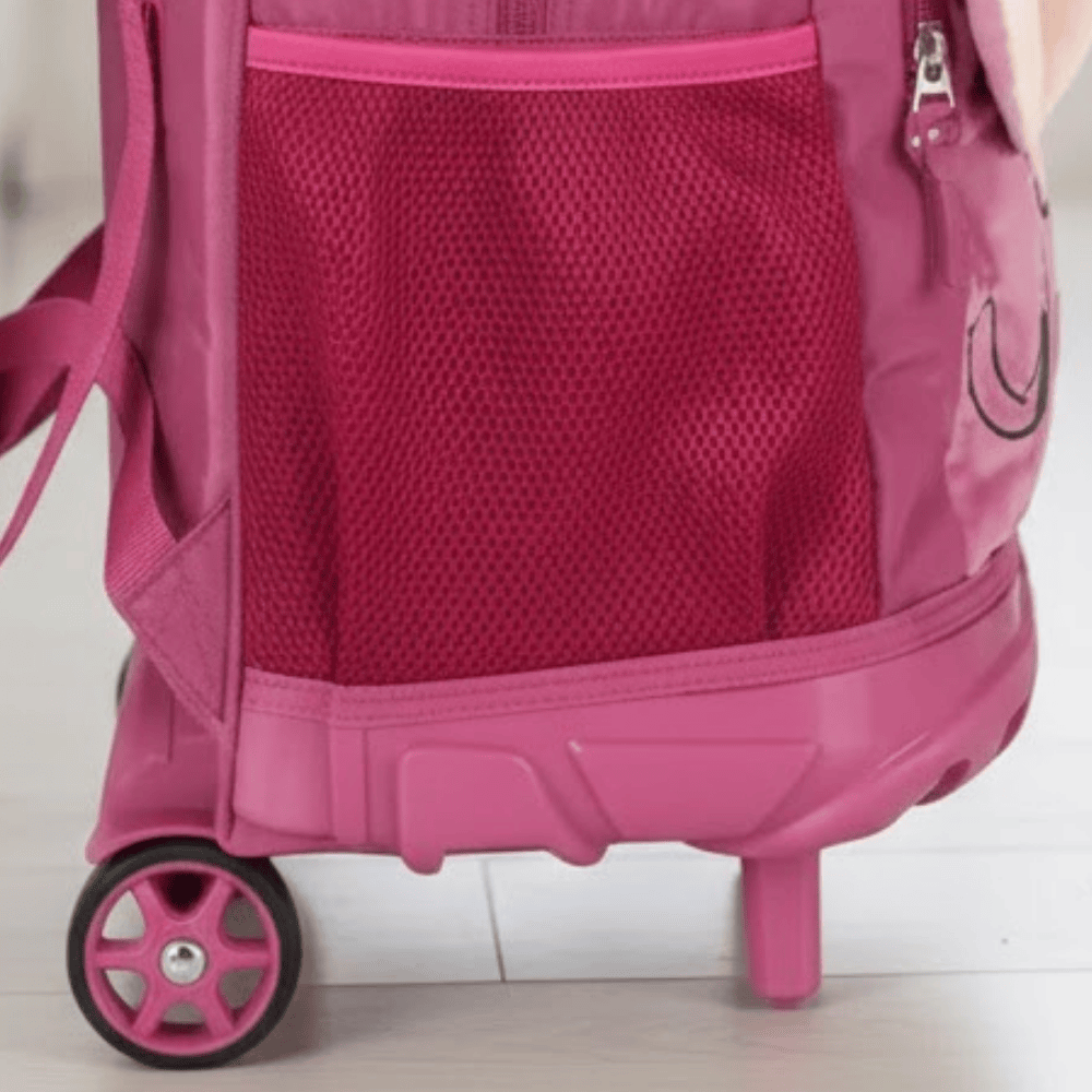 Mochila Stitch Roxo C/Rodas