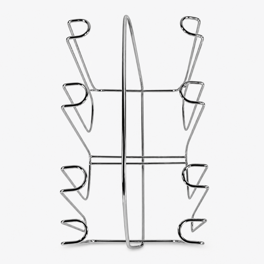 Secador de Copos 8 Lugares Cromado Niquelart