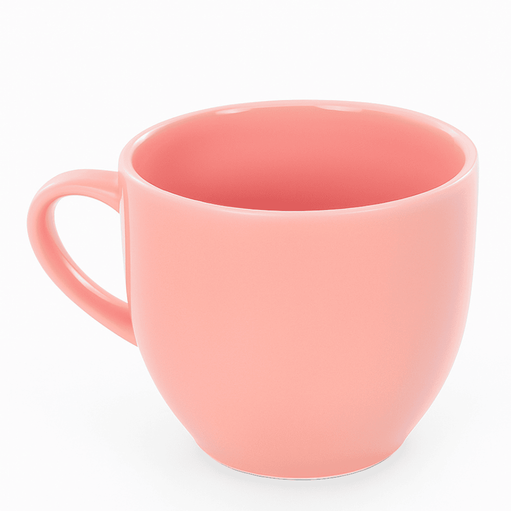 Xícara De Chá Rosa Rr - Cx 12 Unidades