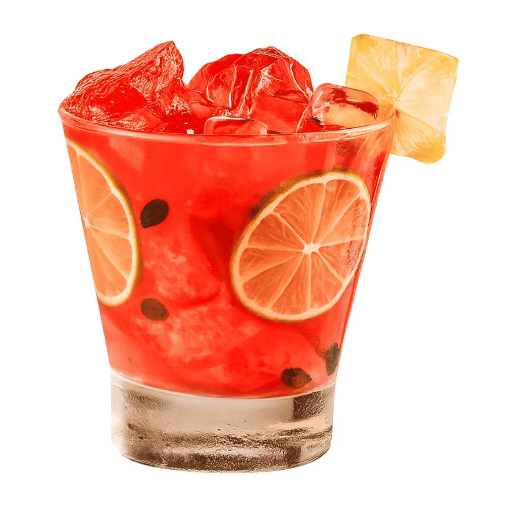Copo Caipirinha Drinks 350Ml Whisky Vidro Suco - Cx 12 Unidades