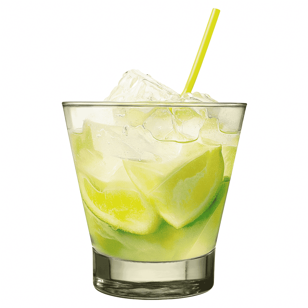 Copo Caipirinha Drinks 350Ml Whisky Vidro Suco - Cx 12 Unidades
