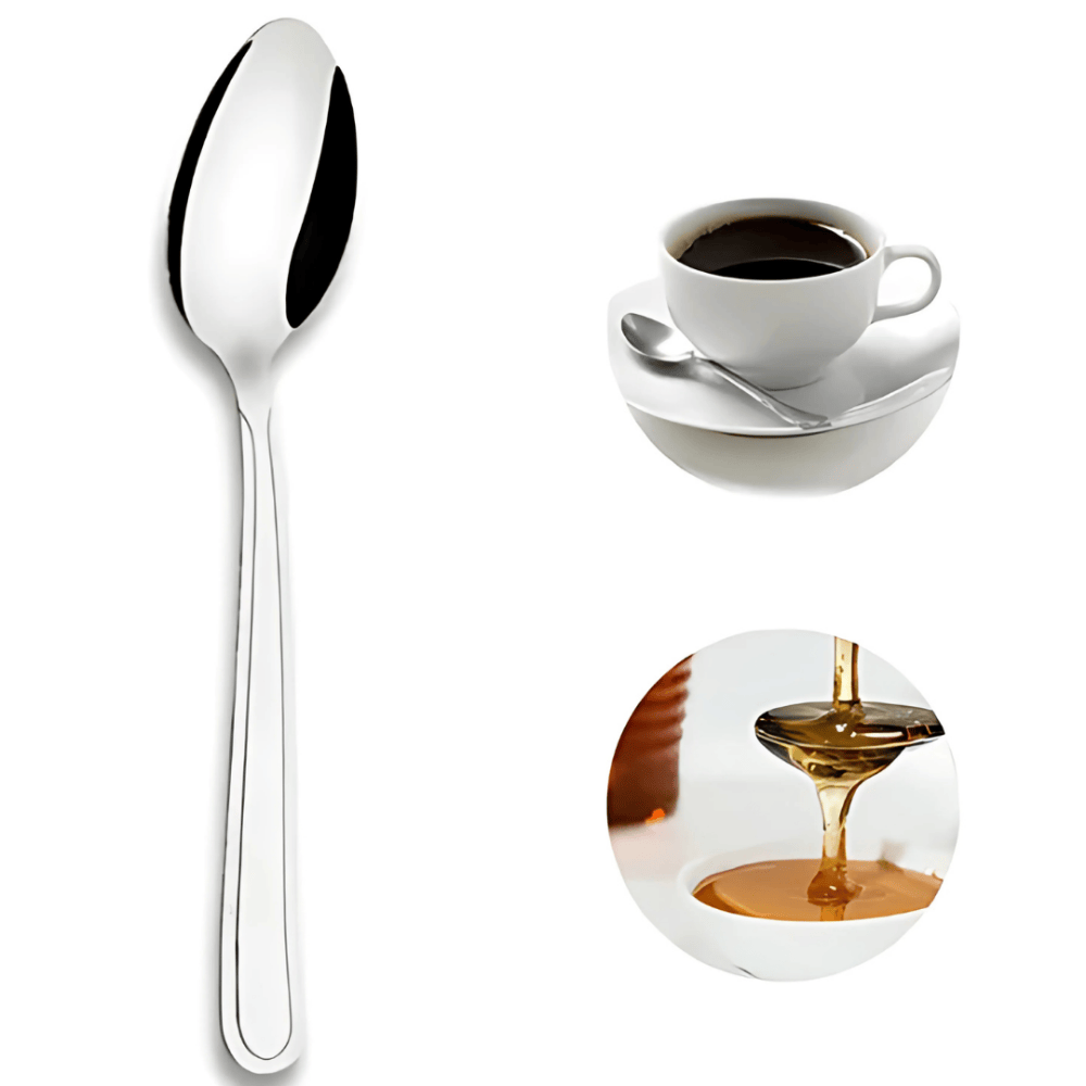 Colher De Mesa Recife Inox Chazak - Cx 12 Unidades