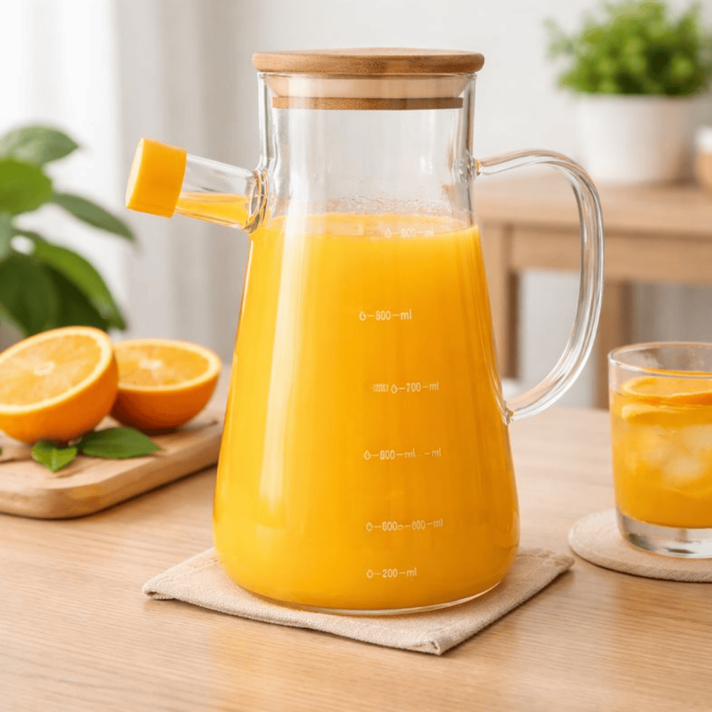 Chaleira De Vidro 900Ml