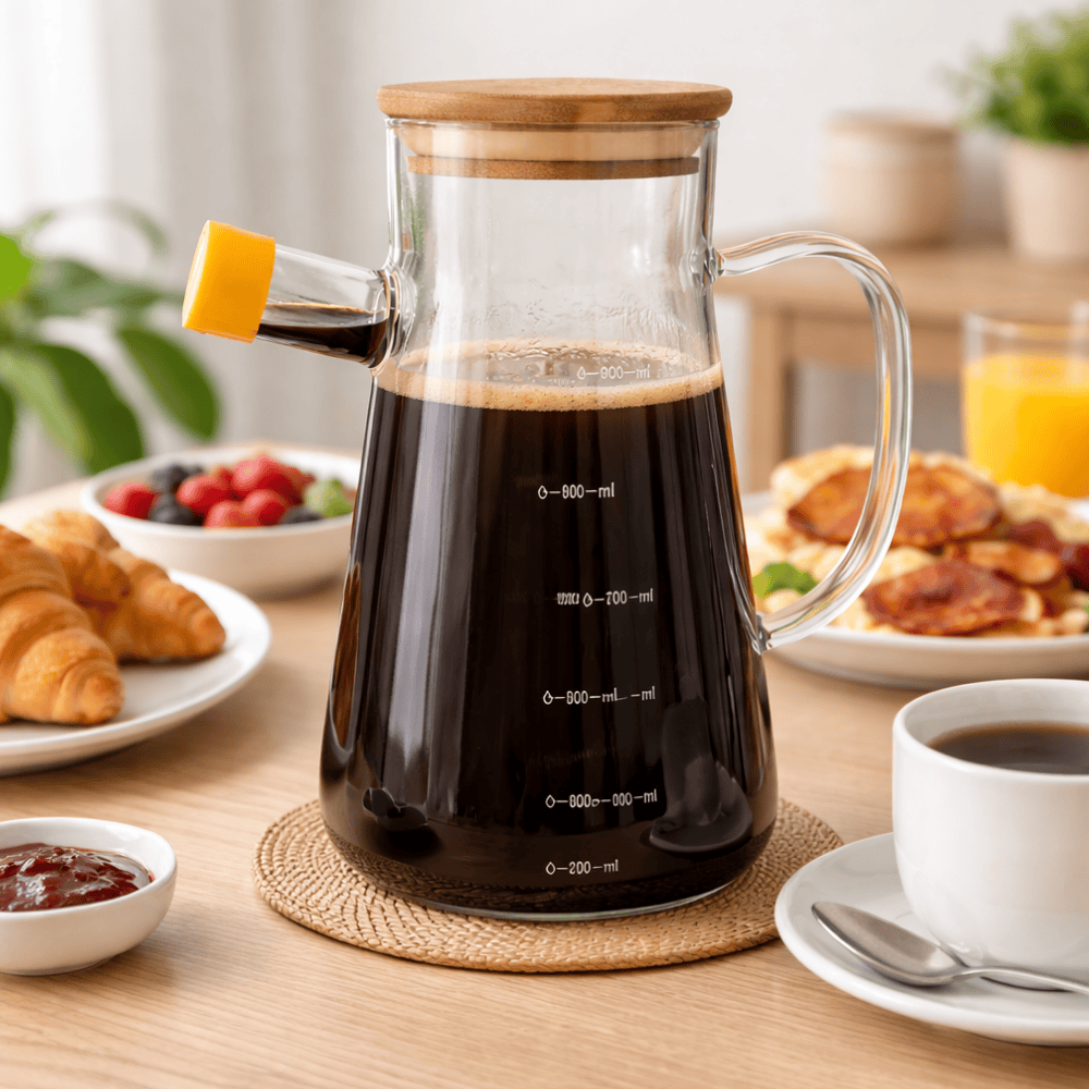 Chaleira De Vidro 900Ml